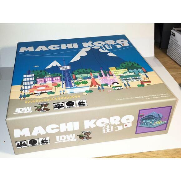 MACHI KORO - City Building, Dice Rolling, Card Game - New, Unplayed IDW Version - Picture 2 of 6